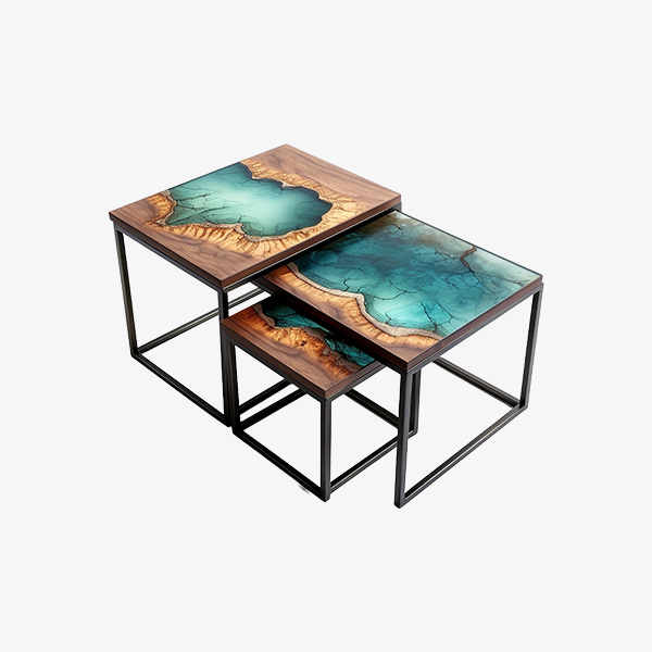 Glass Side Table